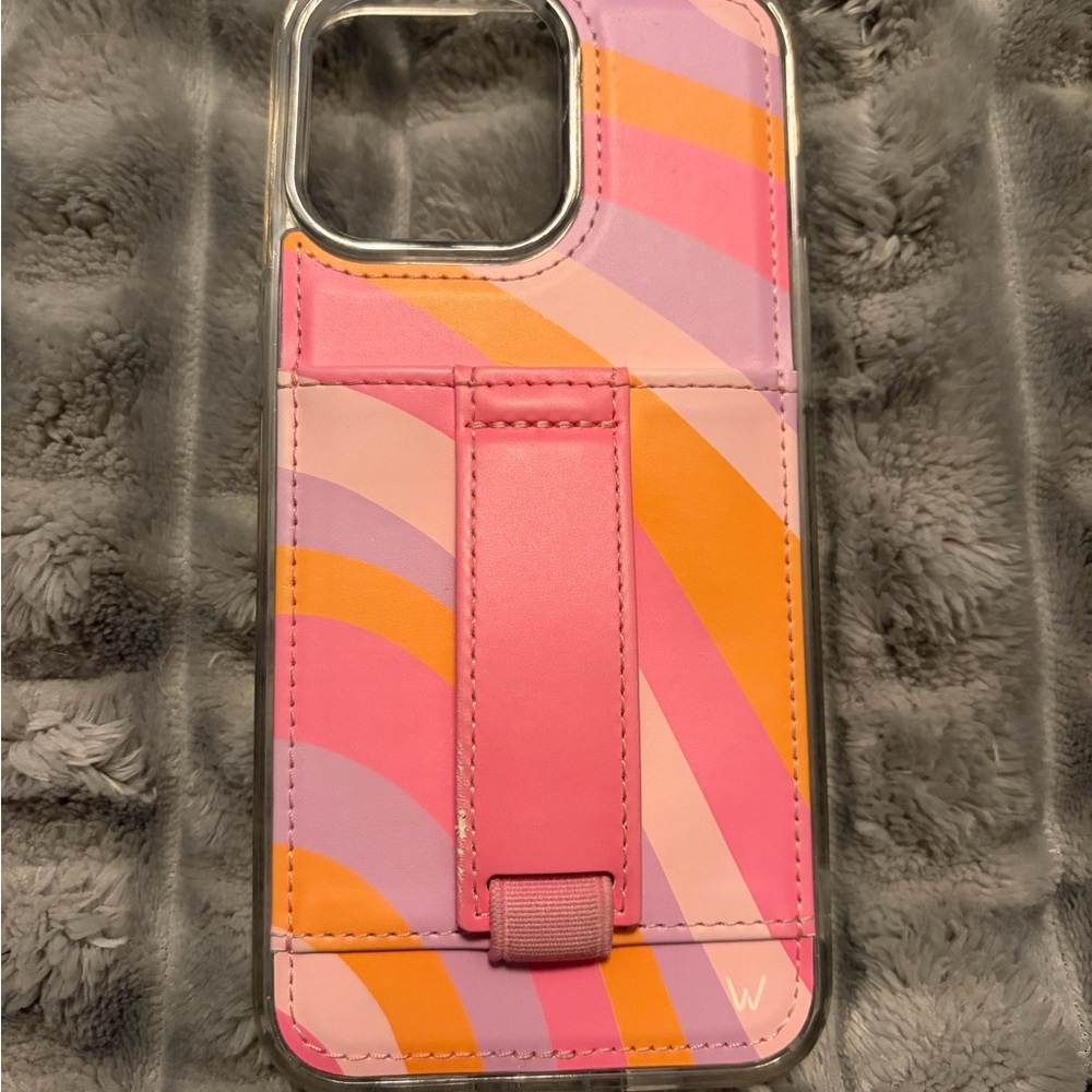 Stylish Phone Case with Kickstand - 15 pro max